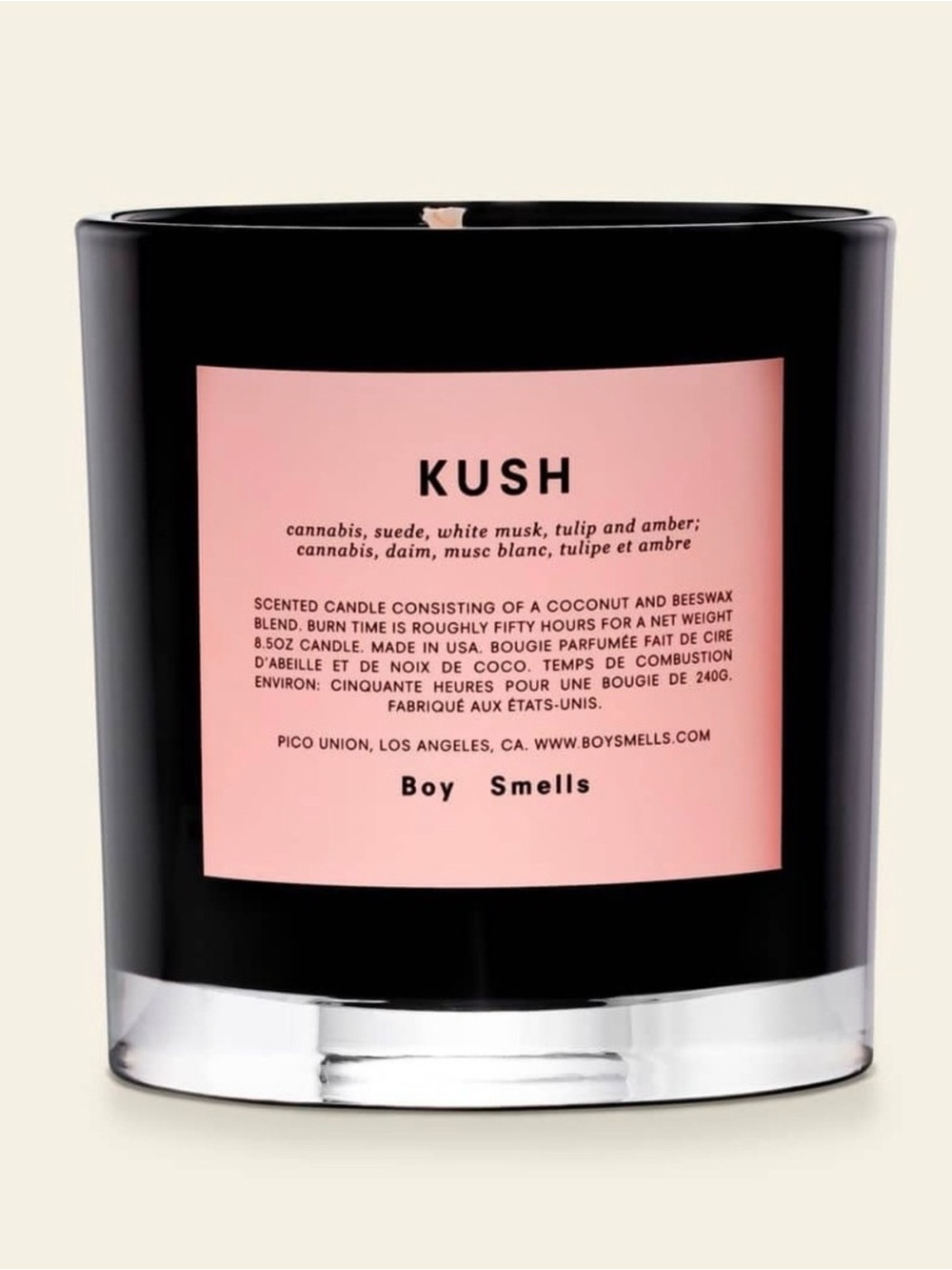 Boy Smells Kush Candle (Qty 3)